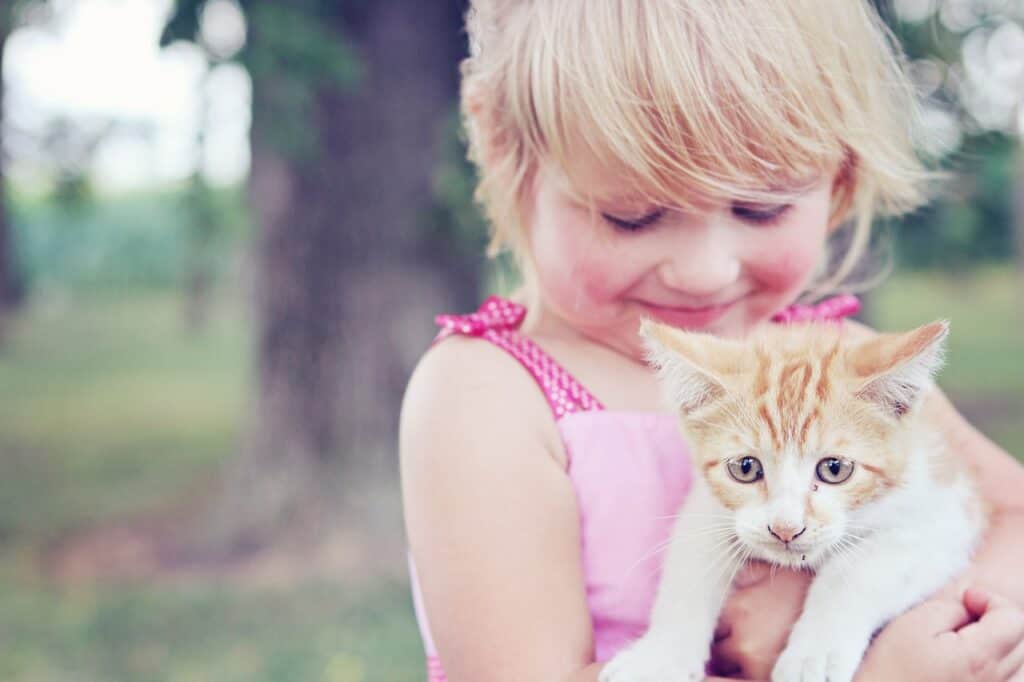 kind und haustiere