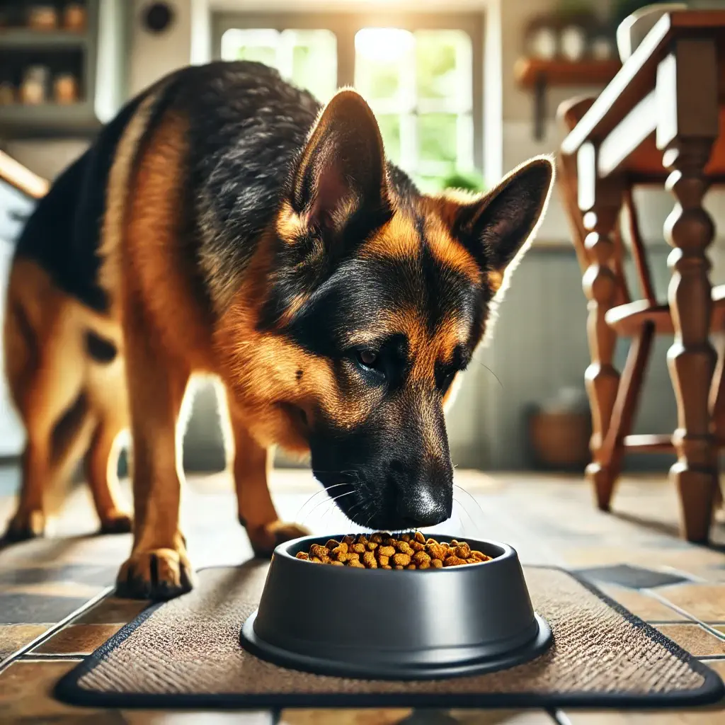 Voeding van de Duitse herder
