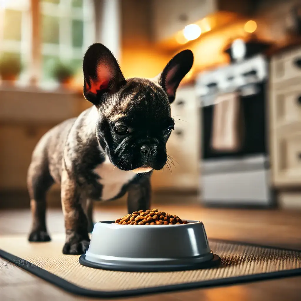 Voeding van de Franse bulldog